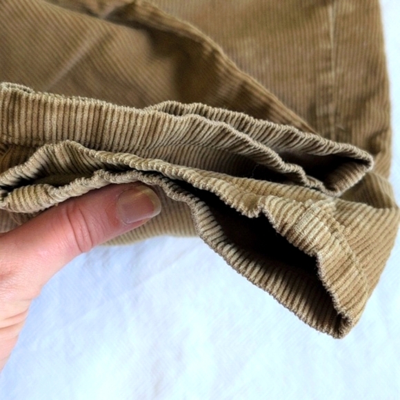 babyGap tan cotton corduroy straight leg pants 12-18 months baby toddler boy - Picture 3 of 9
